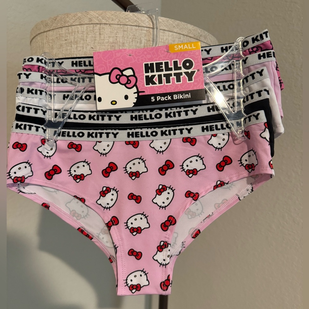Hello Kitty 5 Pack Junior Bikini Panties